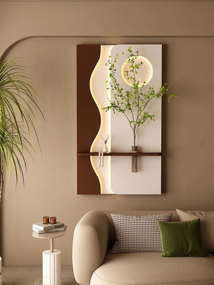 Aura – Déco Murale moderne avec lumière LED