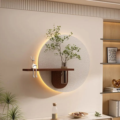 🌟 Décoration Murale Lumineuse – Élégance et Liberté Sans Fils