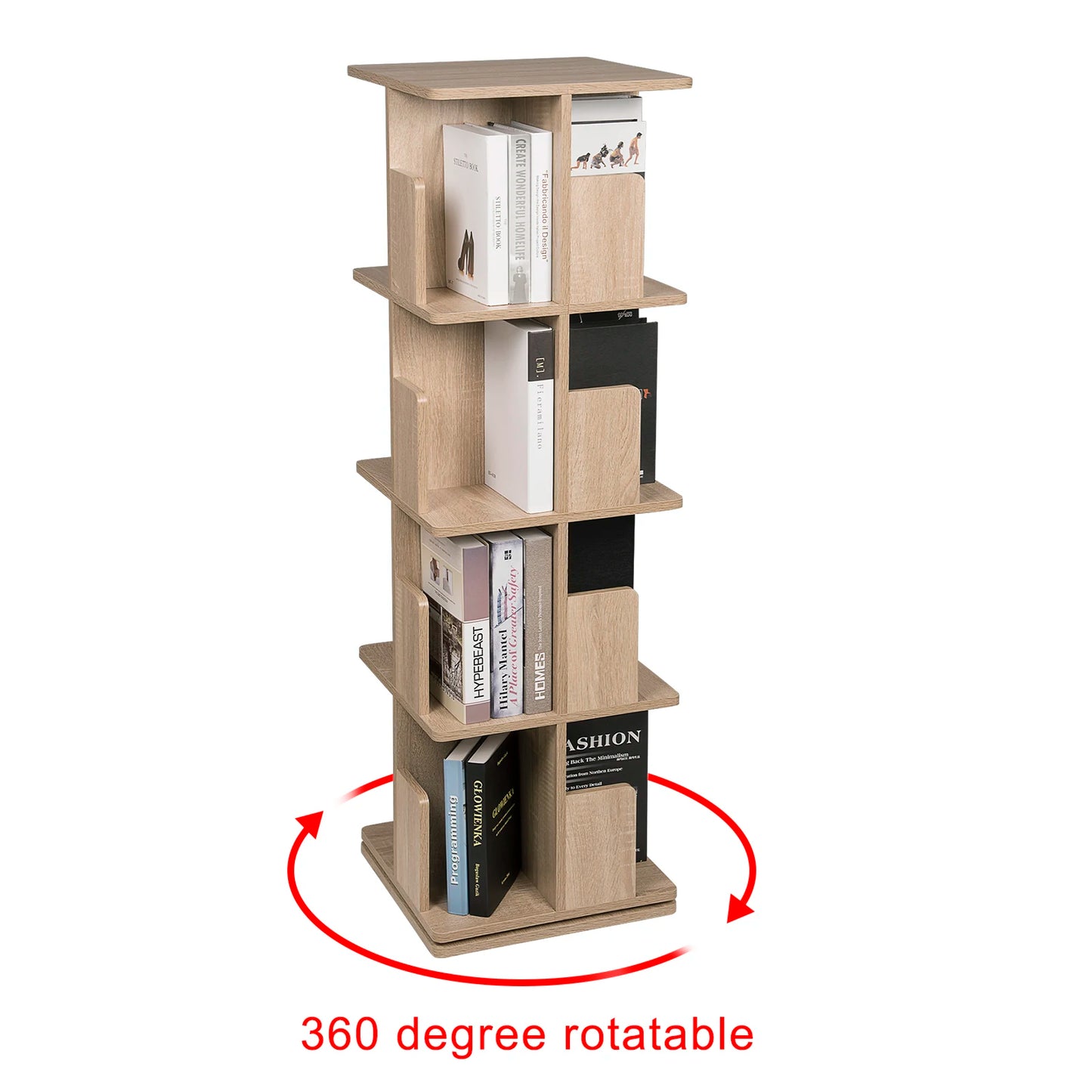 📚 Étagère Rotative 360° Artizo™ – Design, Pratique & Élégante