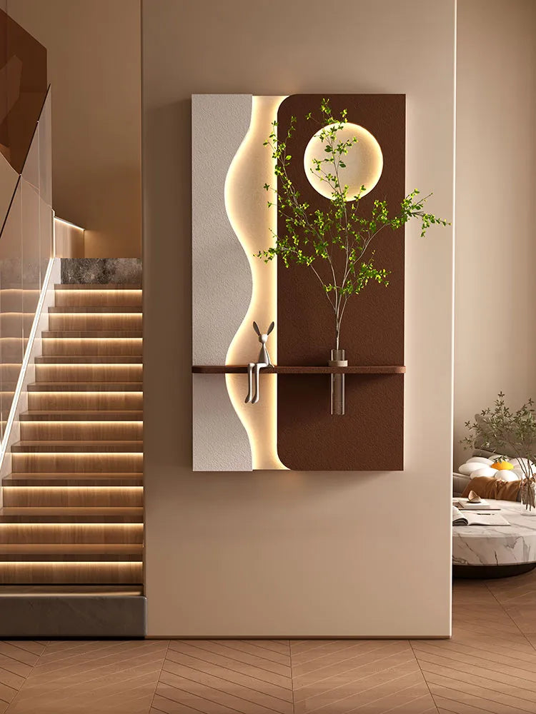 Aura – Déco Murale moderne avec lumière LED