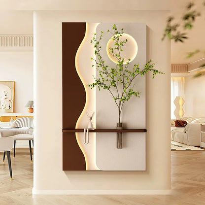 Aura – Déco Murale moderne avec lumière LED