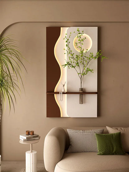 Aura – Déco Murale moderne avec lumière LED