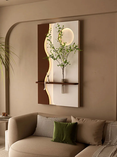 Aura – Déco Murale moderne avec lumière LED